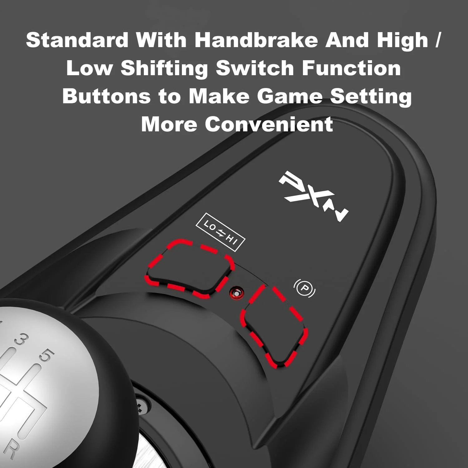 PXN A7 Gaming Gear Shifter 6 +1 Shift Lever - Image 3