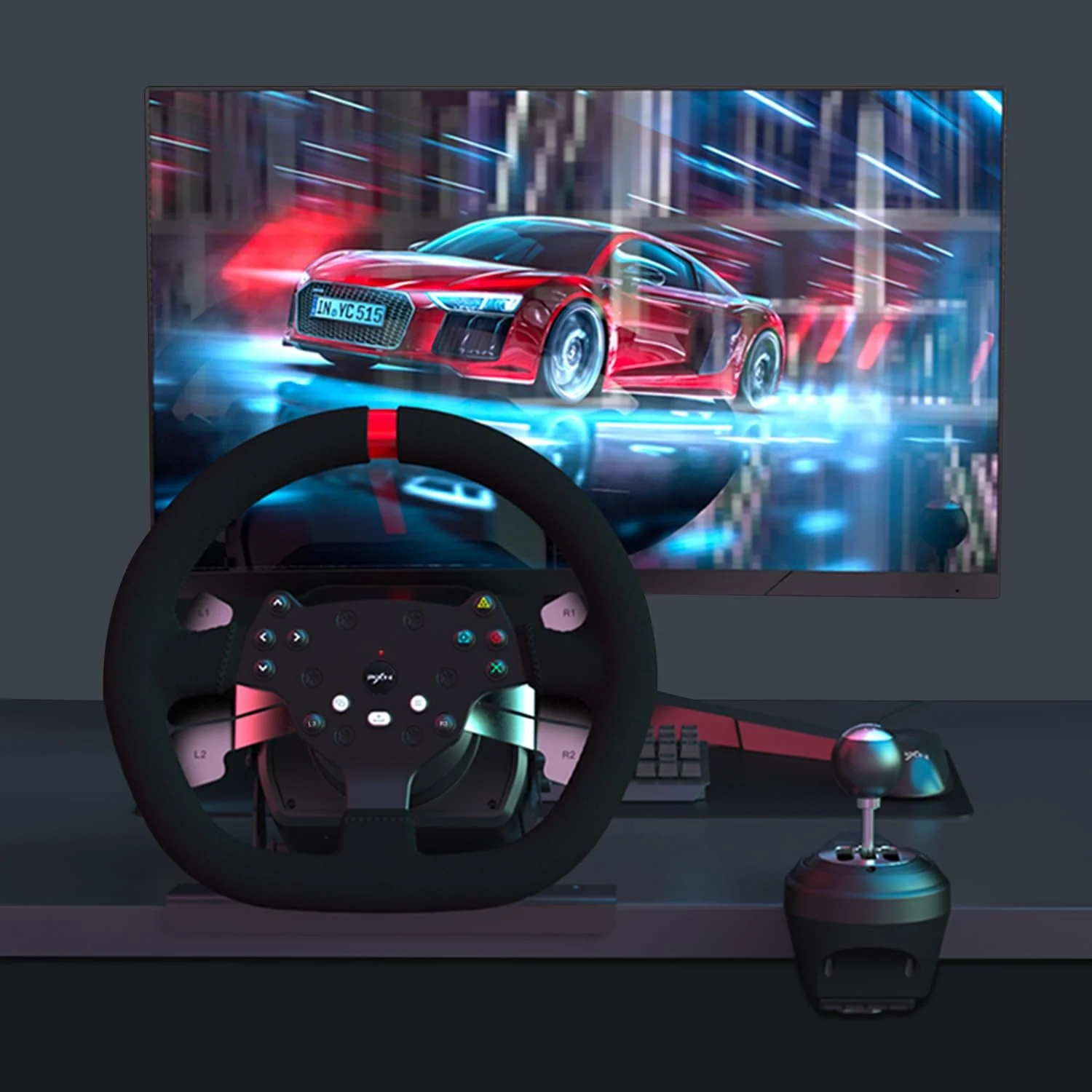 PXN A7 Gaming Gear Shifter 6 +1 Shift Lever - Image 5