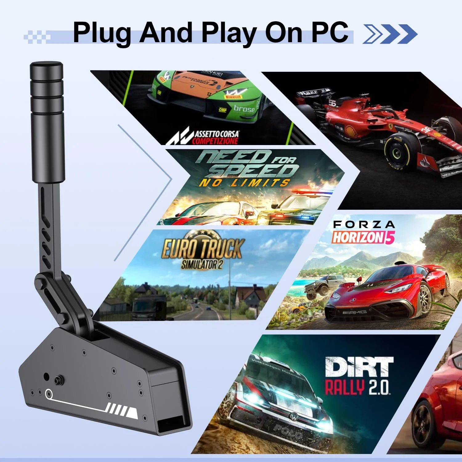 PXN HBS Handbrake with a Mount Clamp, only for PC - Image 8