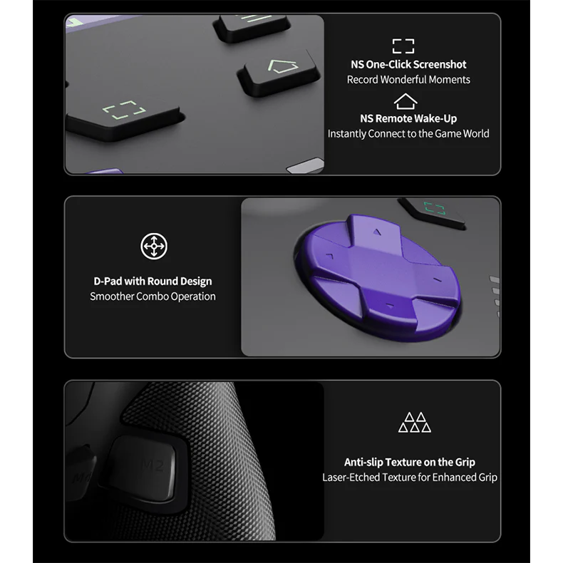 PXN P5 8K Controller with adapter for PC/ Switch/ Android TV - Image 13