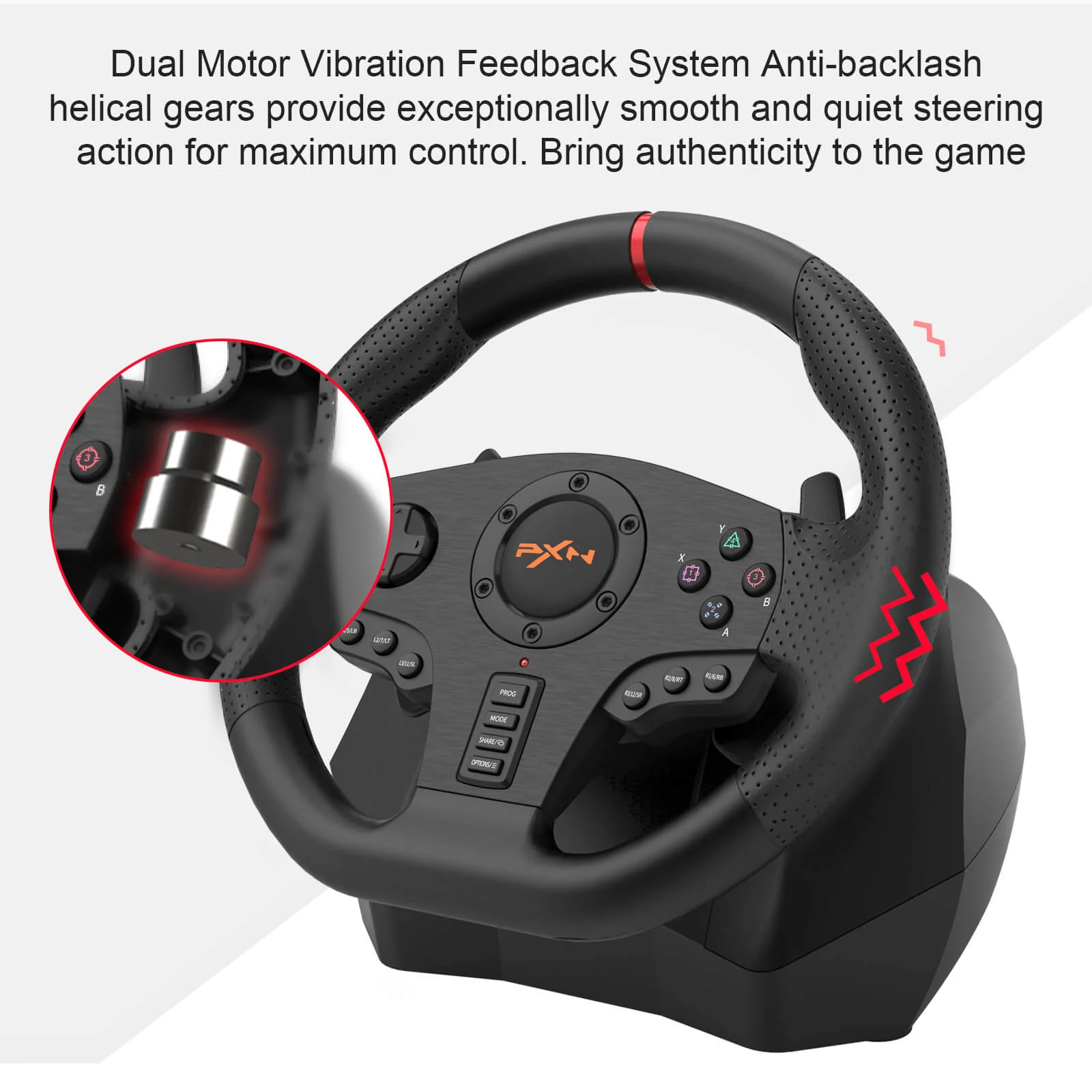 PXN V900 Racing Steering Wheel - Image 5