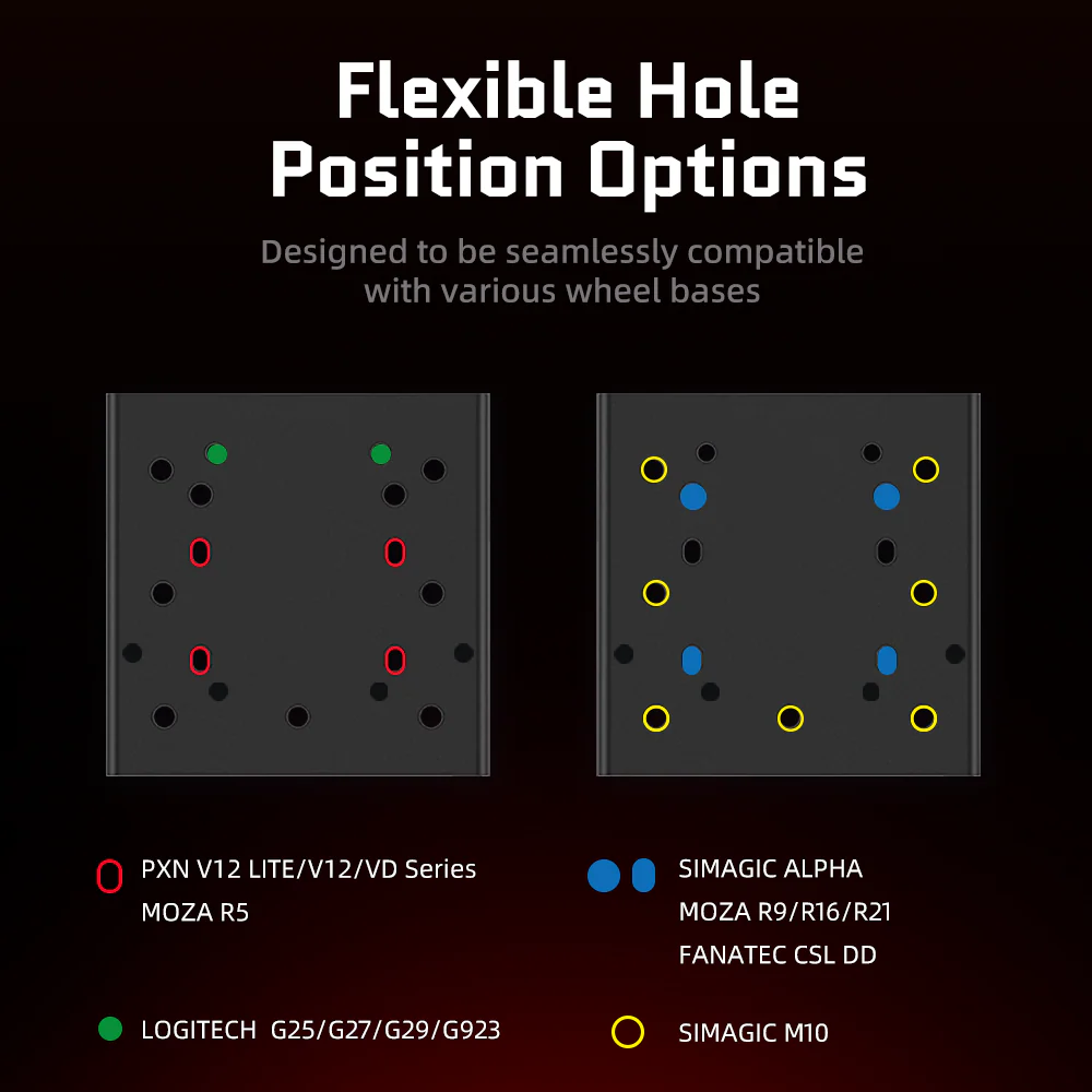 PXN Z9 Mounting Clamp for Steering Wheel Base - Image 7